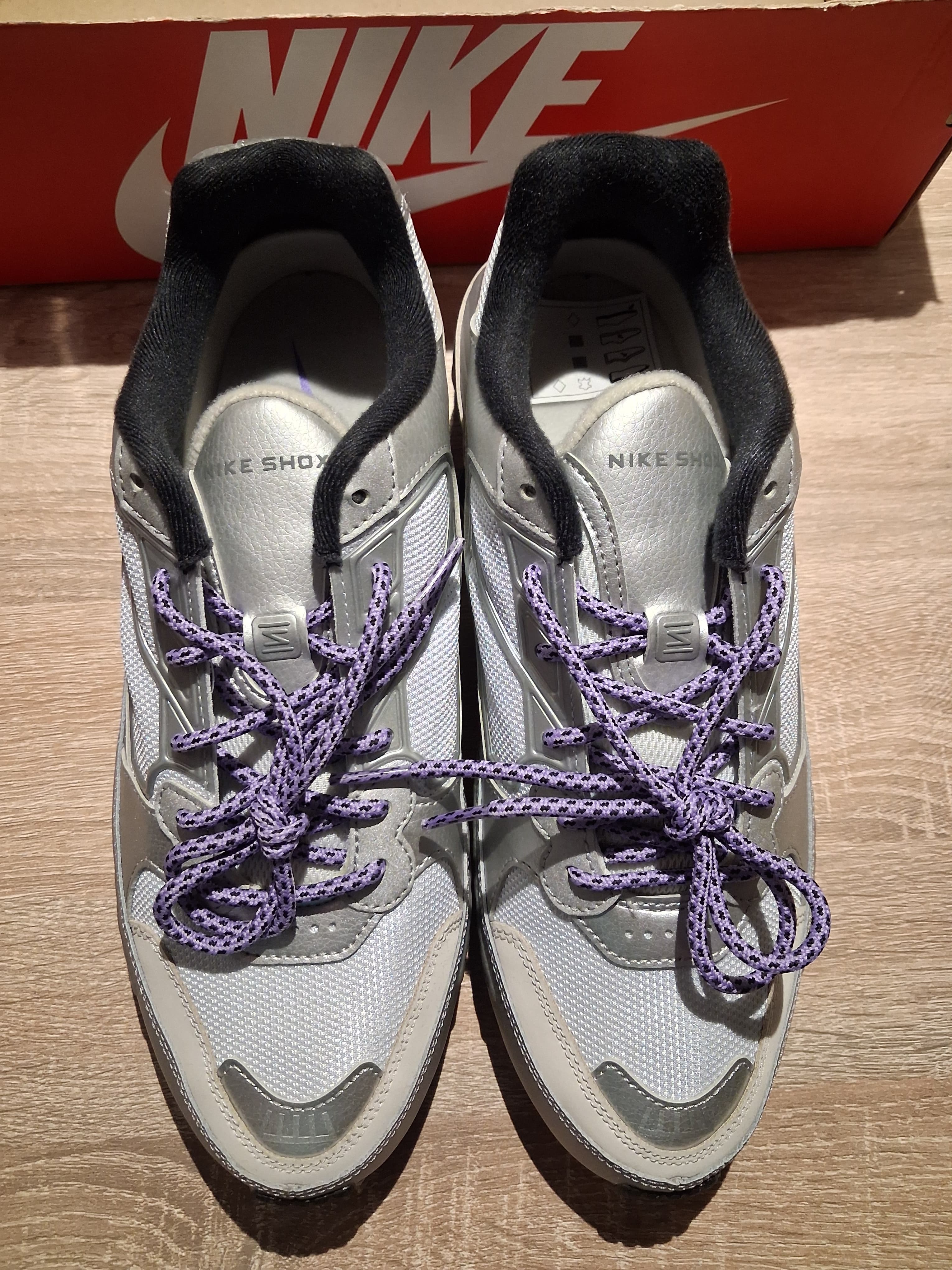 Nike Shox Enigma Metallic Silver / Cool Grey (42)(CT3450-001)