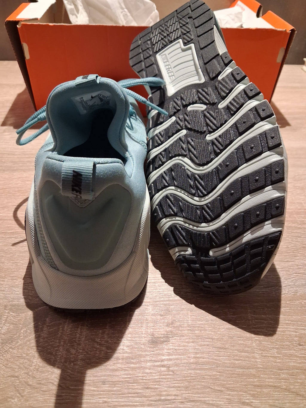 Nike Free Metcon 6 "Cannon / Black - Light Silver" (44)(FJ7127-007)