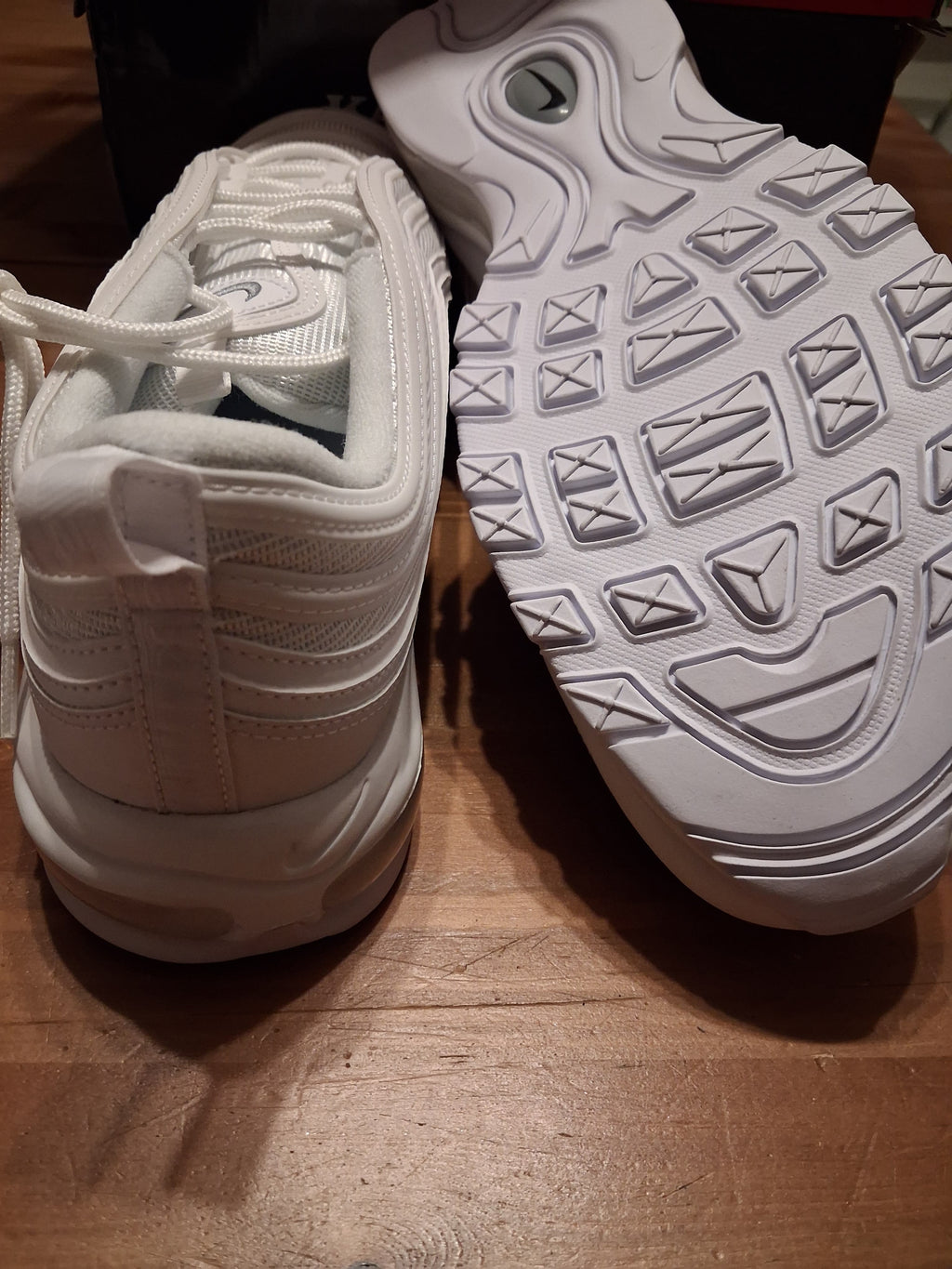 nike Air max 97 white/ wolf grey - black (49.5)(921826 101)