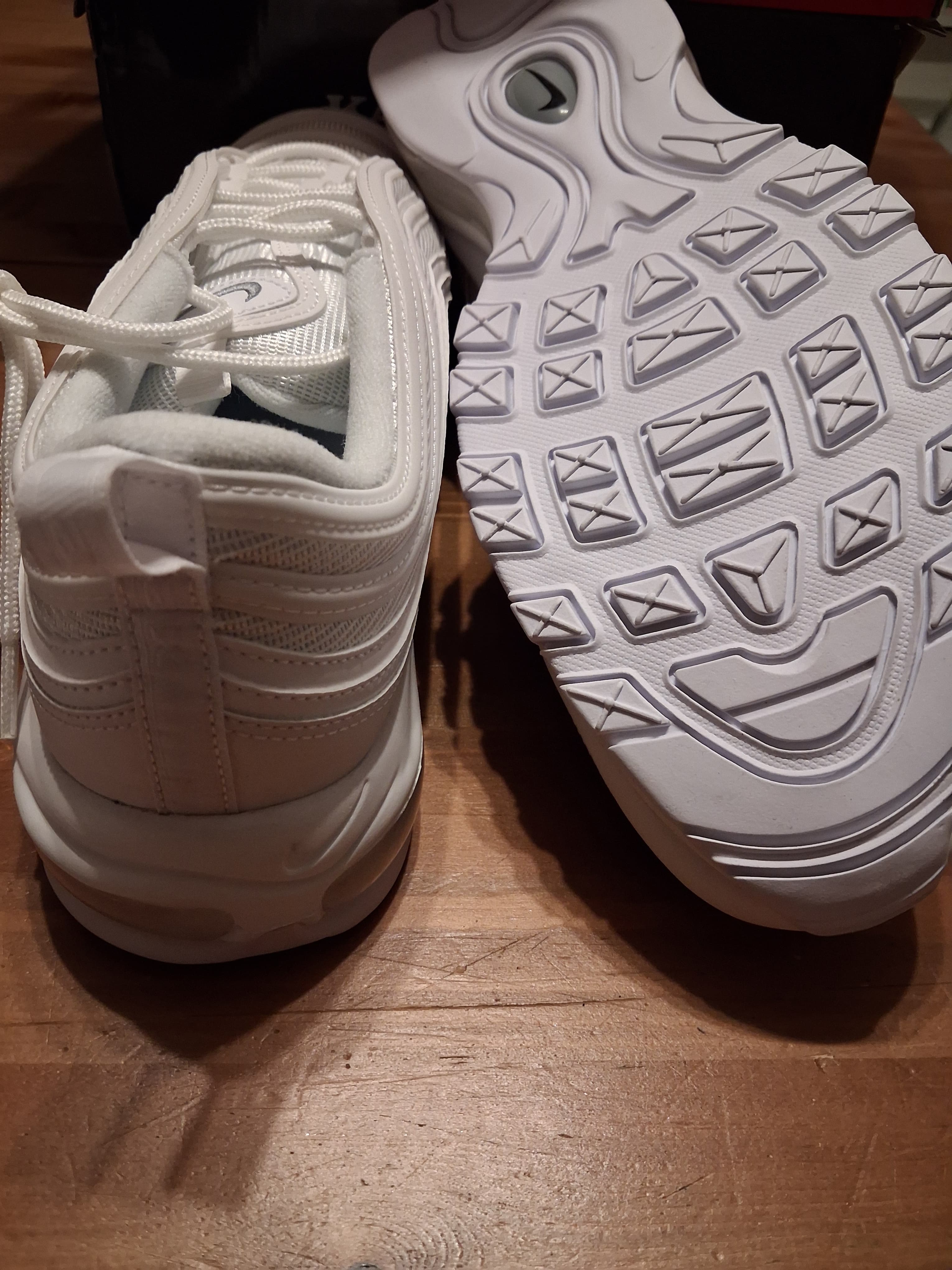 nike Air max 97 white/ wolf grey - black (49.5)(921826 101)