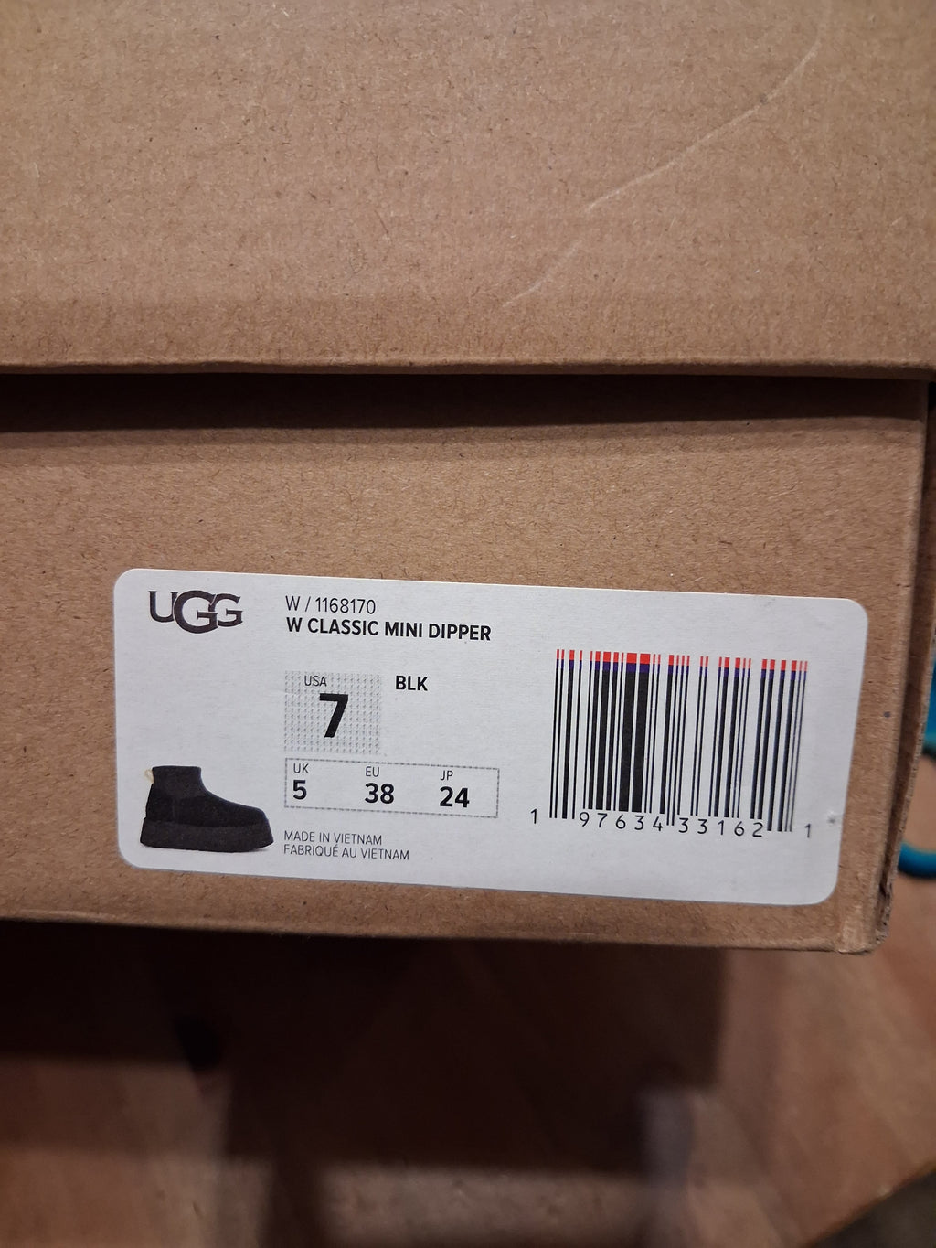 UGG W Classic Mini Dipper black (38)(1168170)