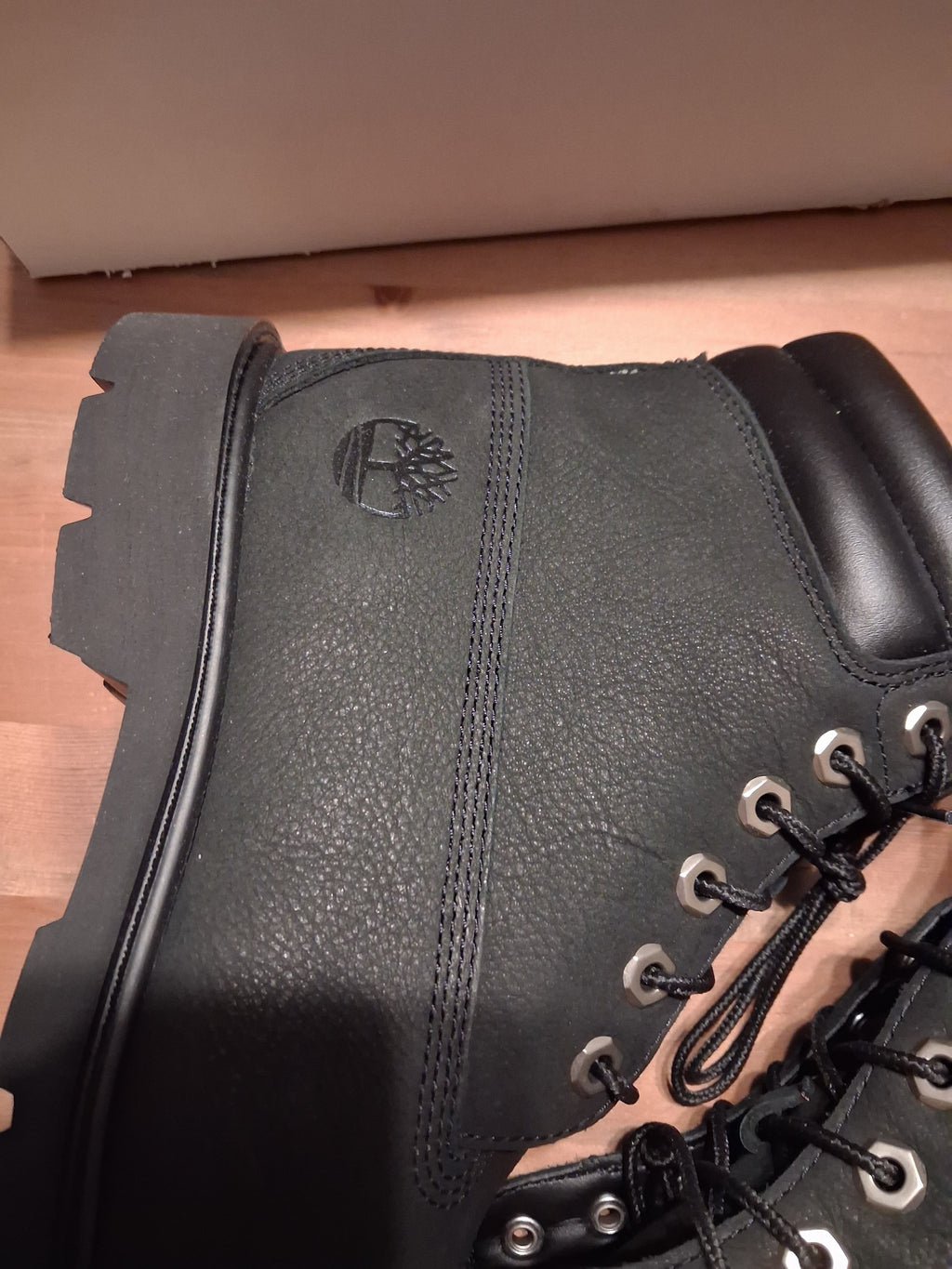Timberland 6 inch lace boot jet black (43)