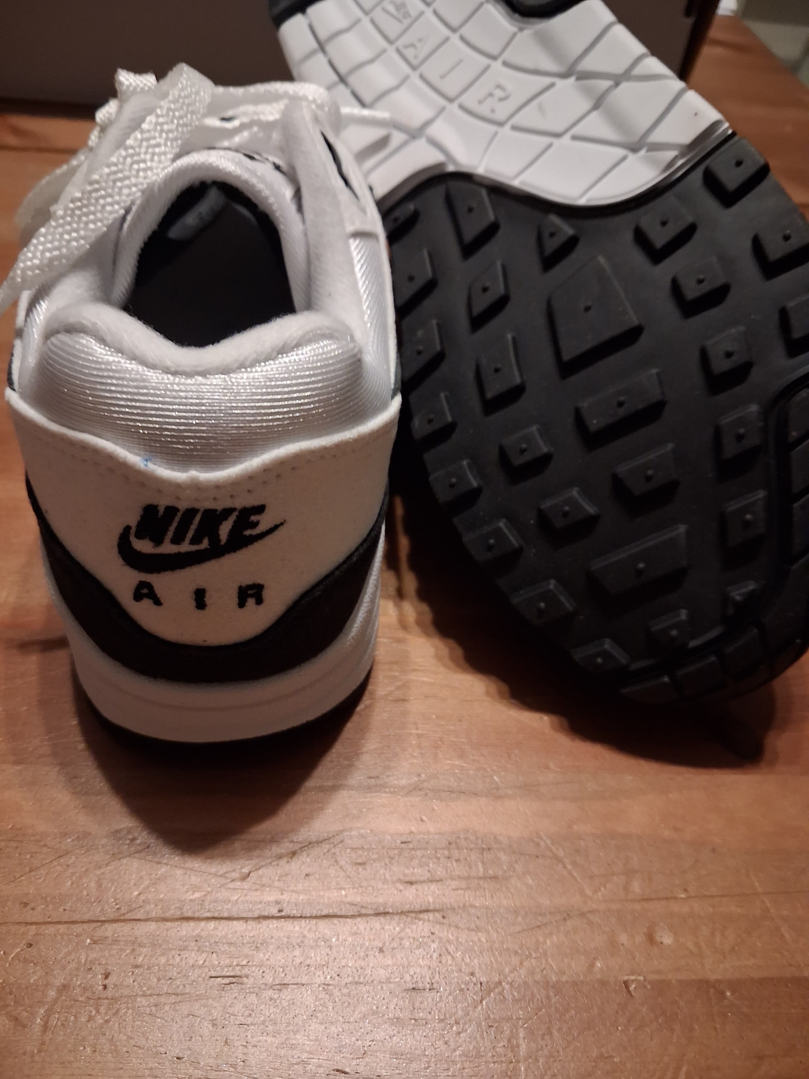 nike air max 1 white/black-summit white (36.5 +37.5)(dz2628102)