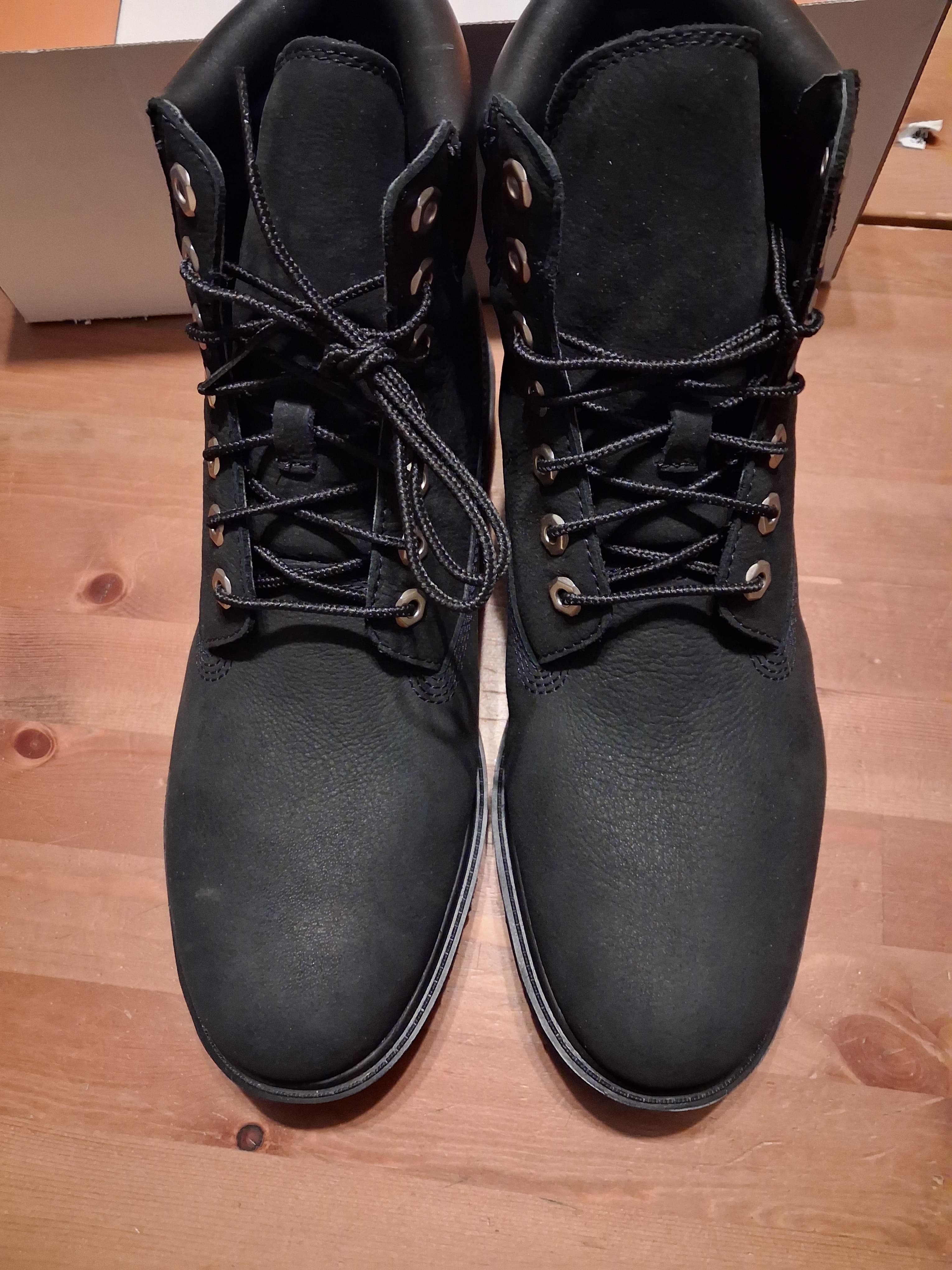 Timberland 6 inch lace boot jet black (43)