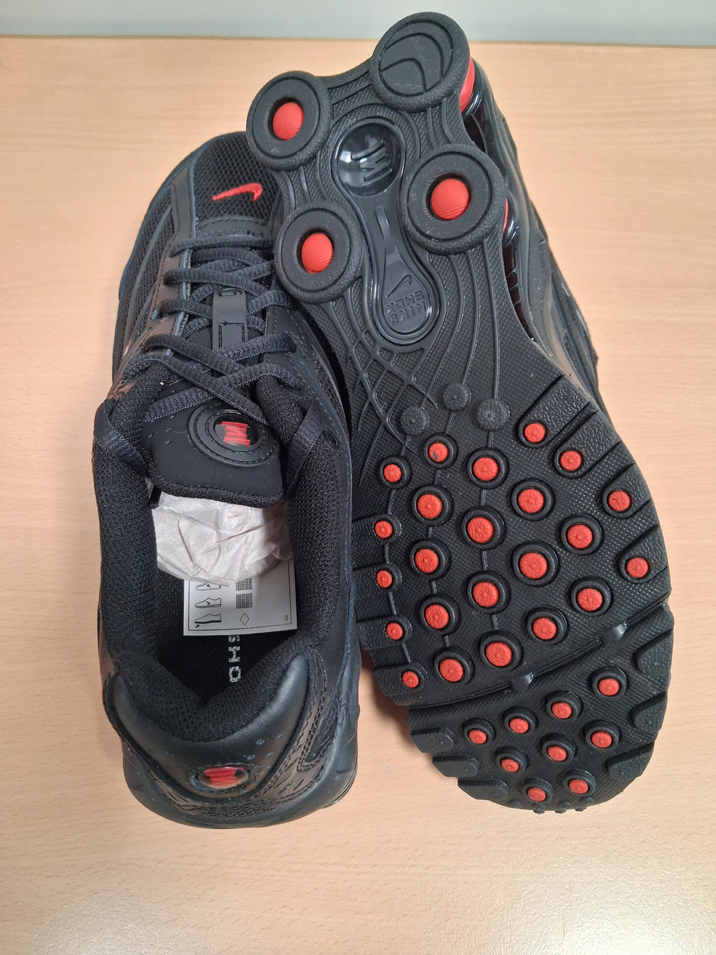 Nike Shox ride 2 black/Metallic Silver (39)(II7635 001)