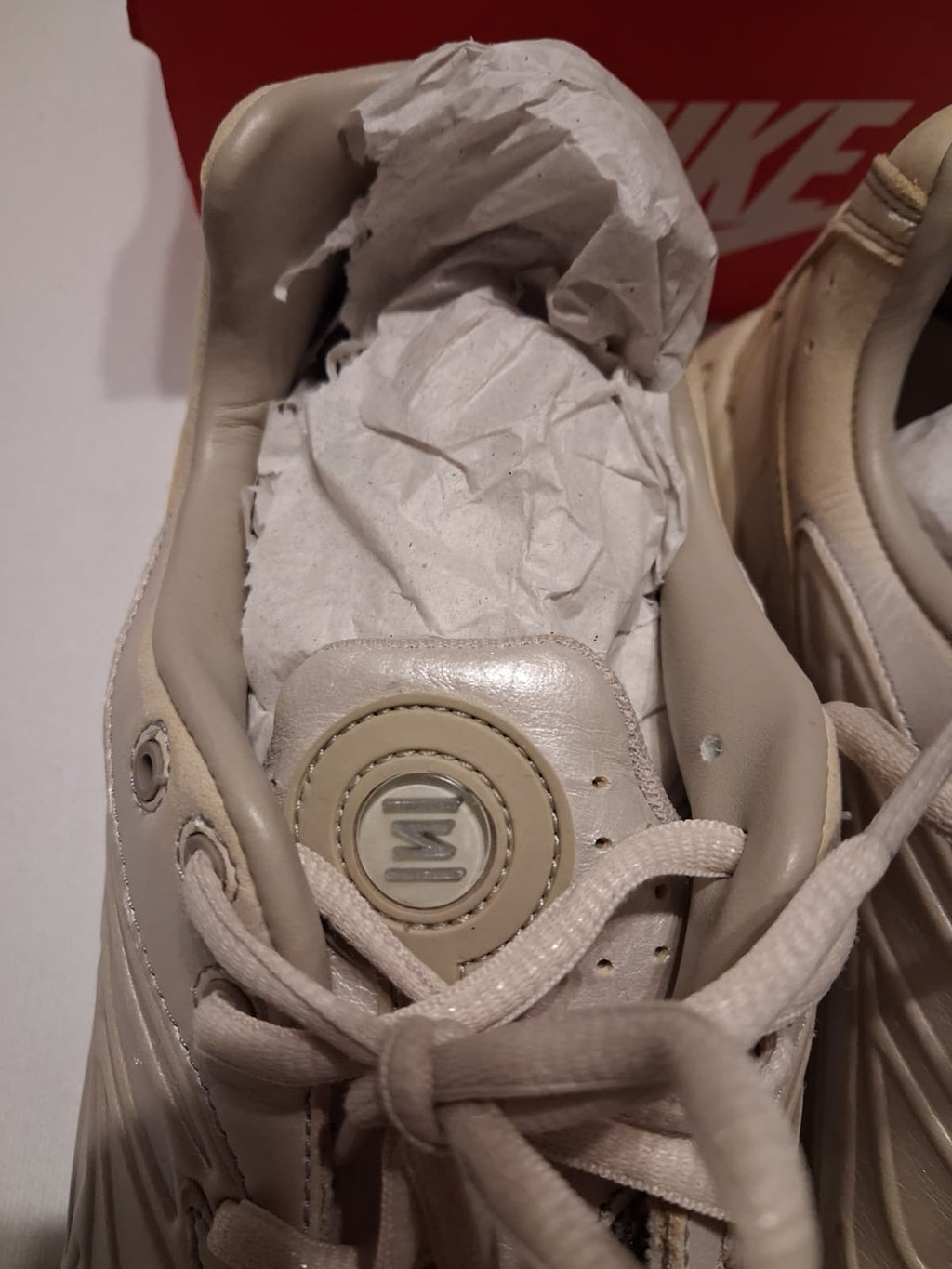 Nike shox ride 2 prm metallic silver/ LT khaki (46)(IH3653 095)