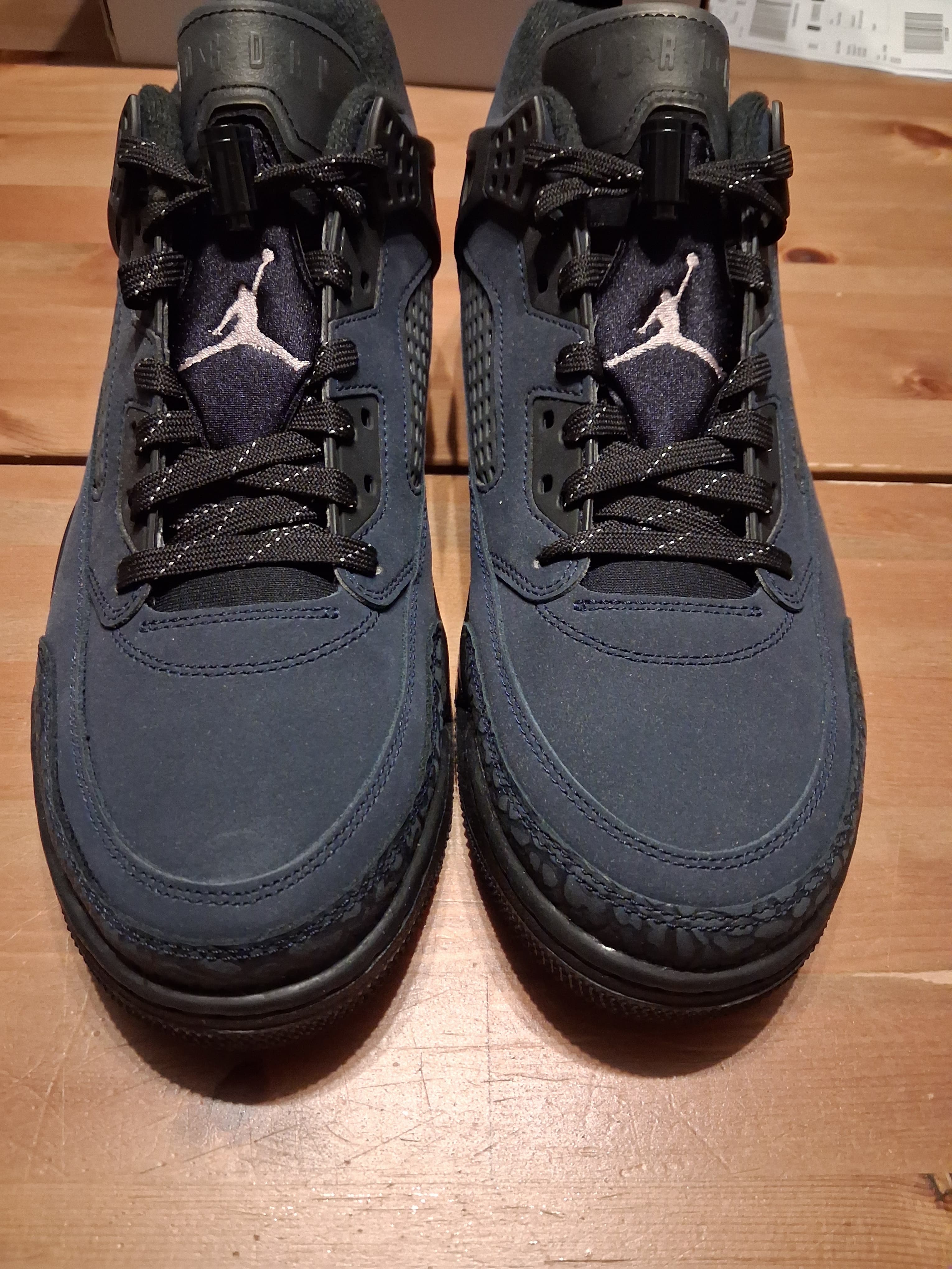 Jordan spizike low dark obsidian/Anthracite (44.5) (hm4732 400)