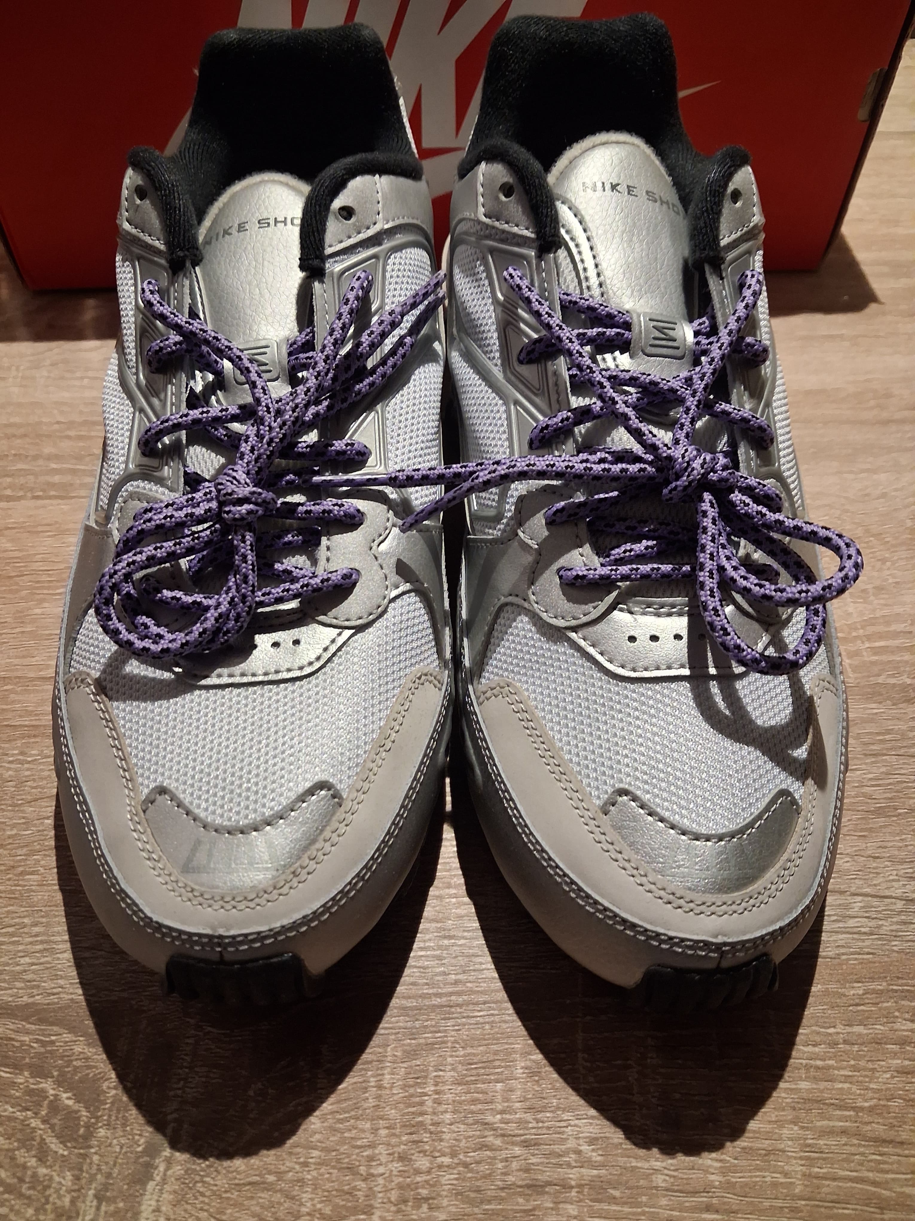 Nike Shox Enigma Metallic Silver / Cool Grey (42)(CT3450-001)