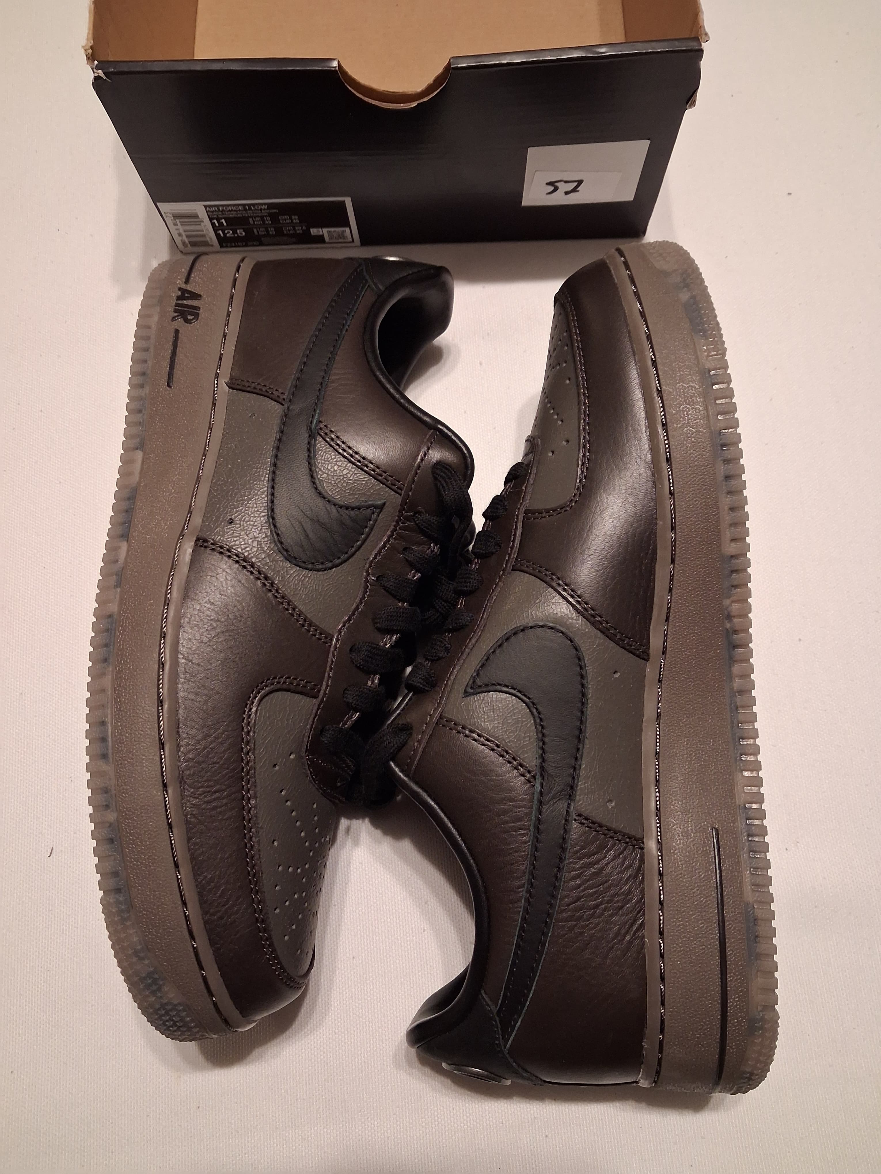 Nike air Force 1 low Paris black tea/ black petra brown (45) (FZ4167 200)