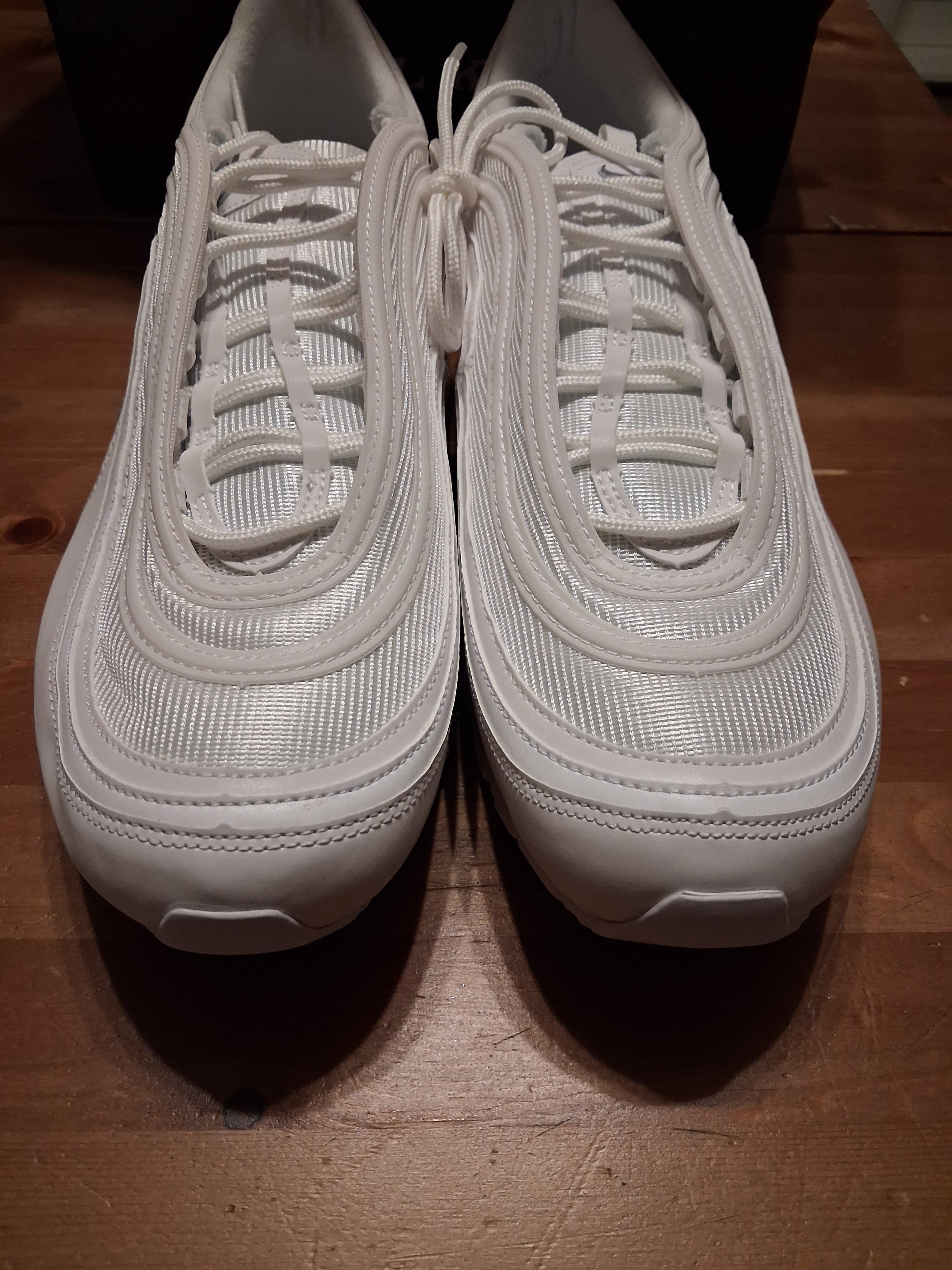 nike Air max 97 white/ wolf grey - black (49.5)(921826 101)