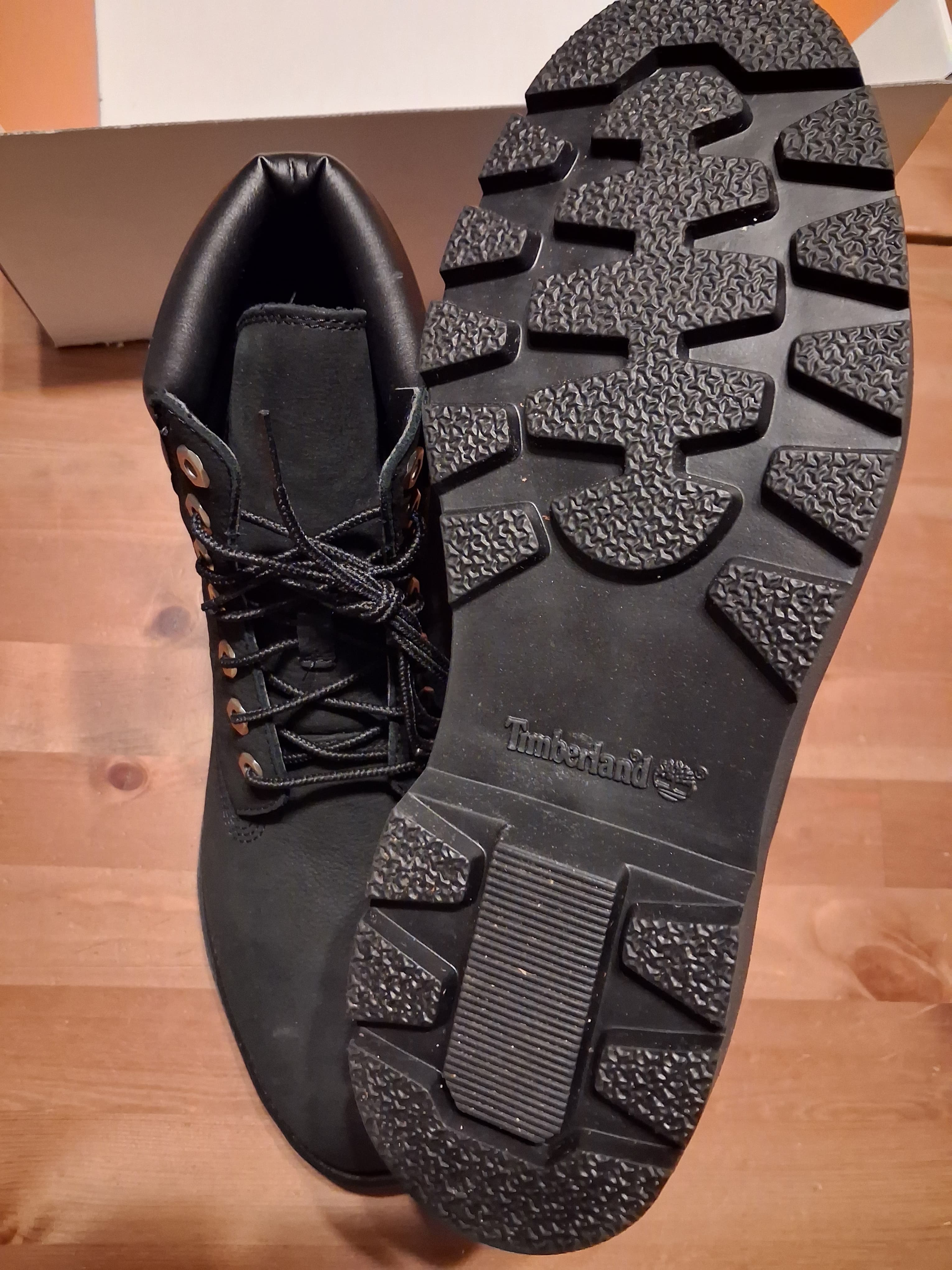 Timberland 6 inch lace boot jet black (43)