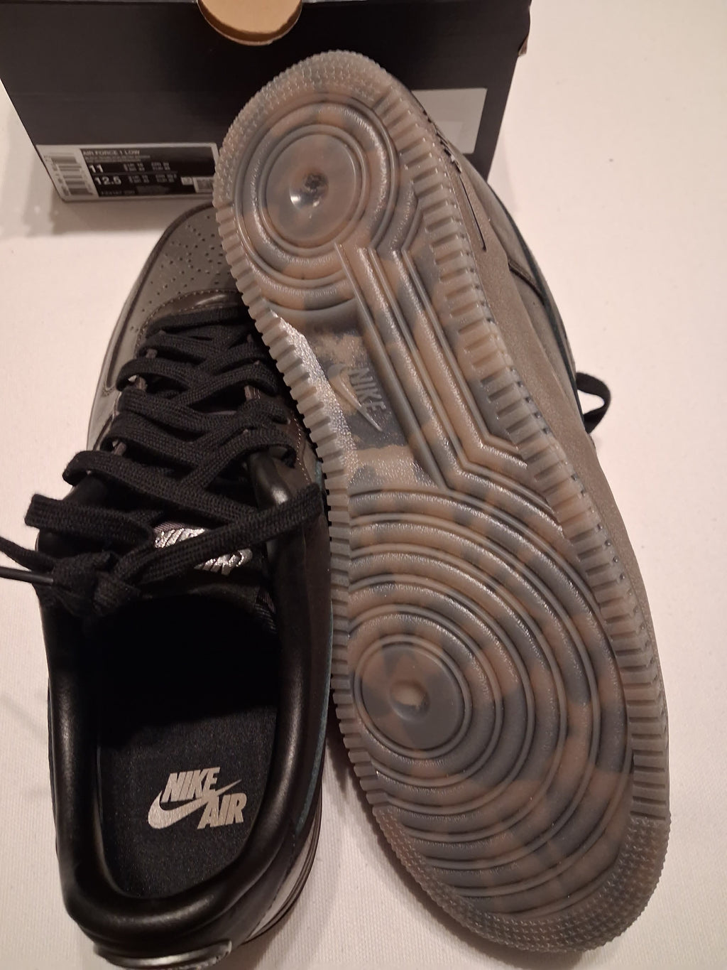 Nike air Force 1 low Paris black tea/ black petra brown (45) (FZ4167 200)