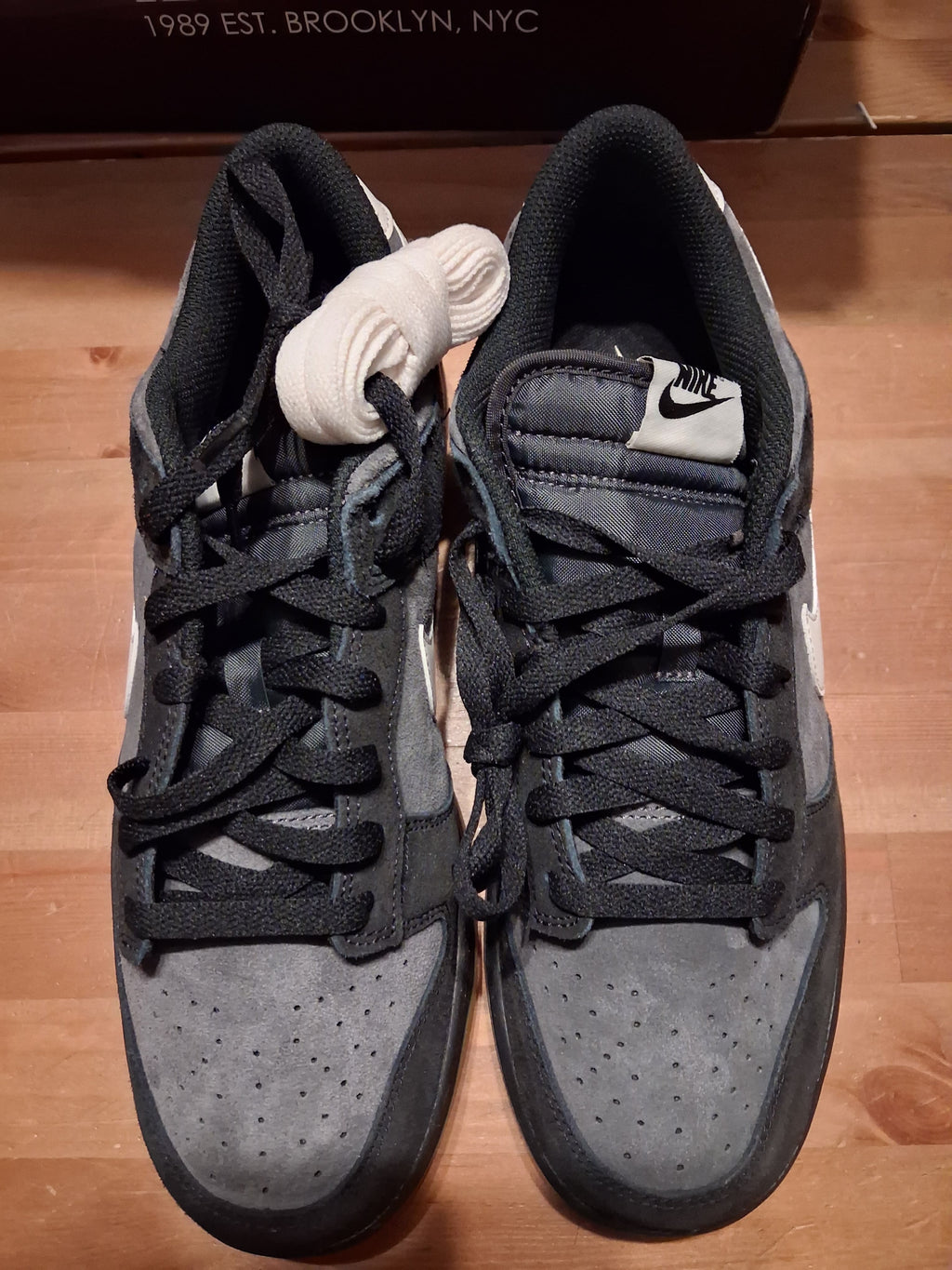 Nike Dunk low retro SE blacklpale ivory anthracit(44)(hq1931 001)