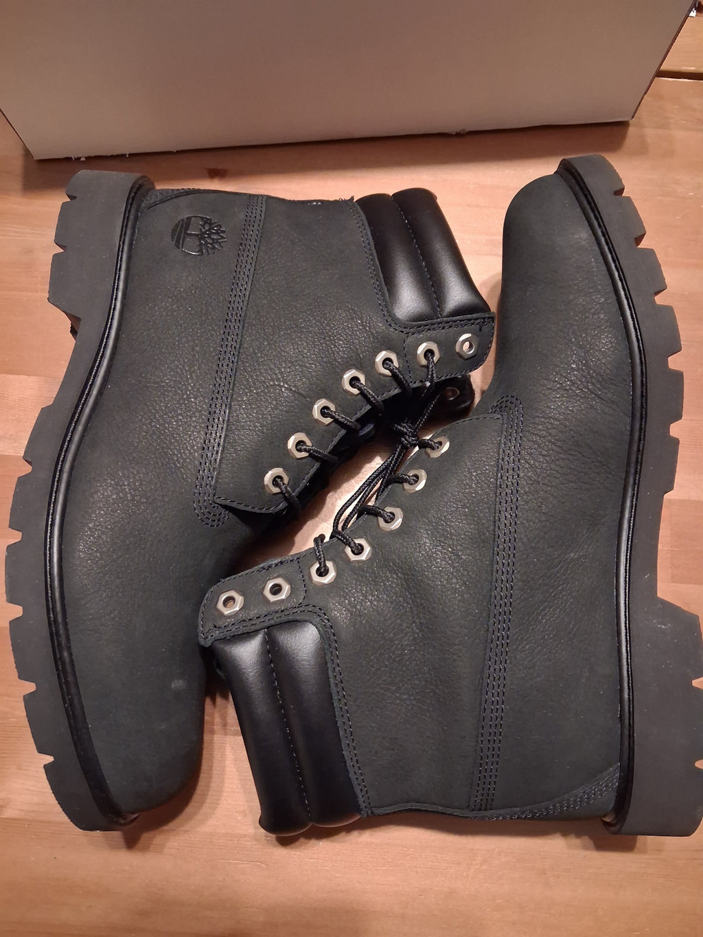 Timberland 6 inch lace boot jet black (43)