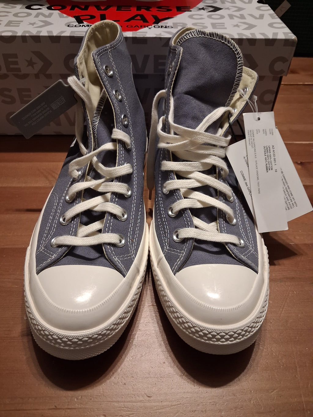 Converse Chuck Taylor All Star 70 Hi x COMME des GARÇONS PLAY(44)(171847C)