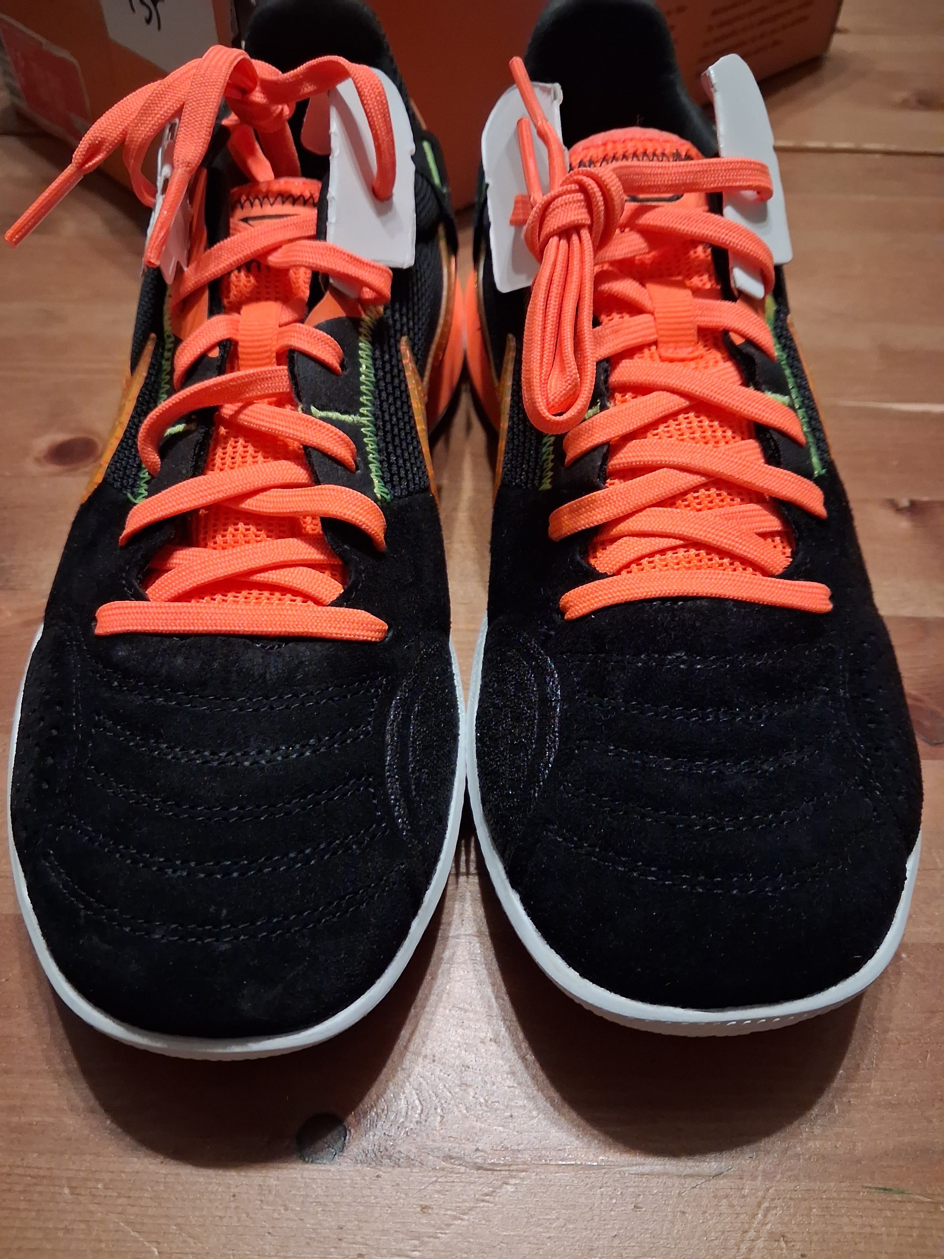 nike streetgato black/total orange-volt (40.5)(dc8466 081)