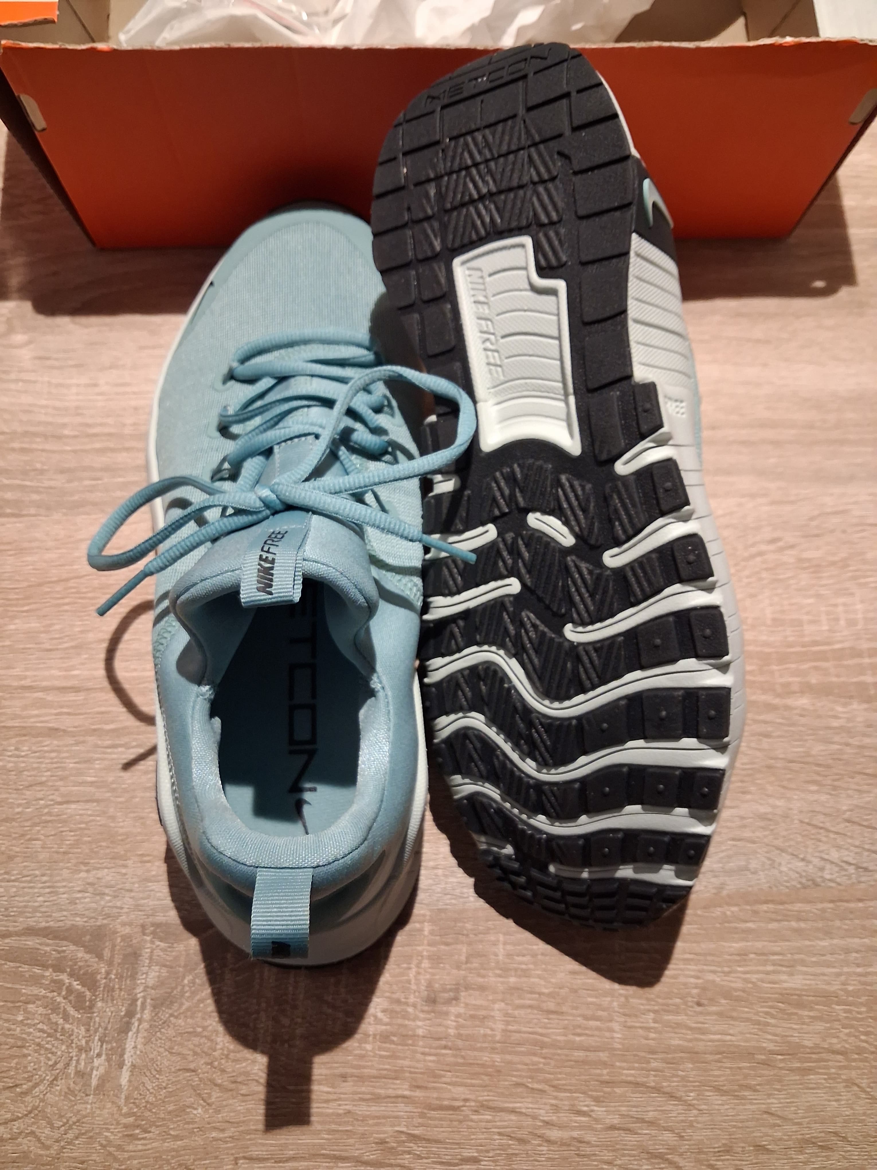 Nike Free Metcon 6 "Cannon / Black - Light Silver" (44)(FJ7127-007)