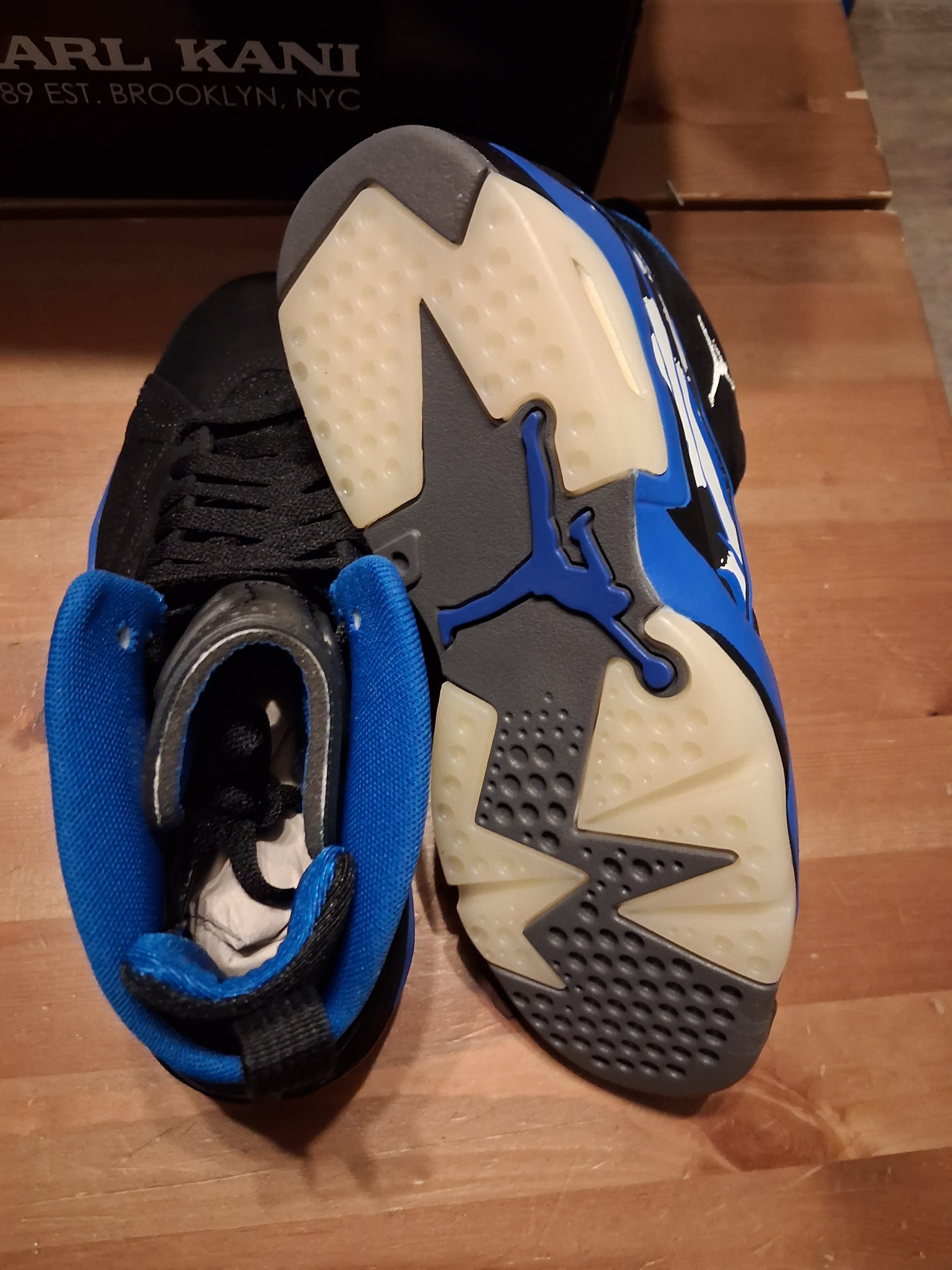 nike Jordan mvp black/white varsity royal 38 (FB9019 004)