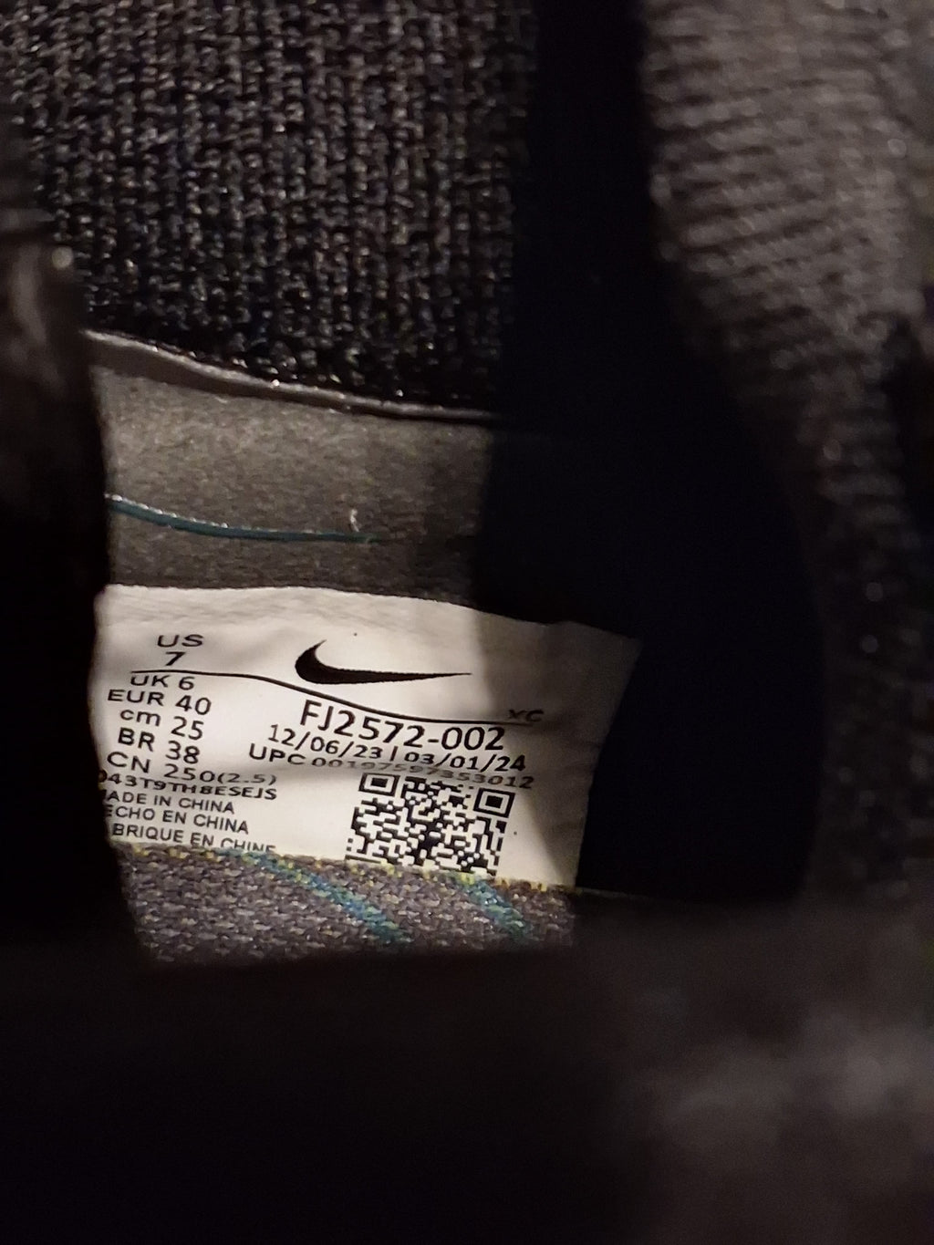 Nike phantom luna 2 Elite fg black deep jungle (40)(fj2572 002)