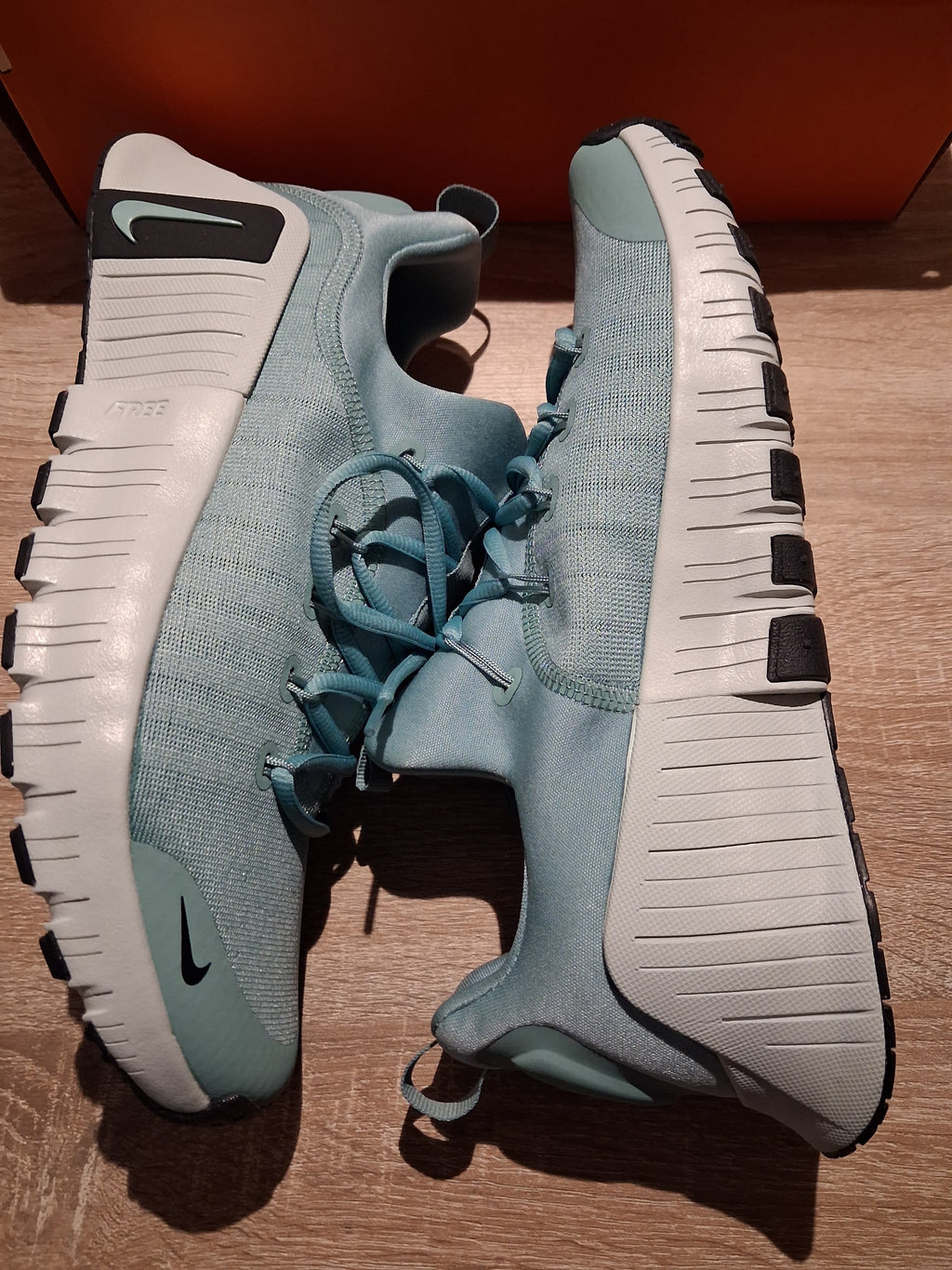 Nike Free Metcon 6 "Cannon / Black - Light Silver" (44)(FJ7127-007)