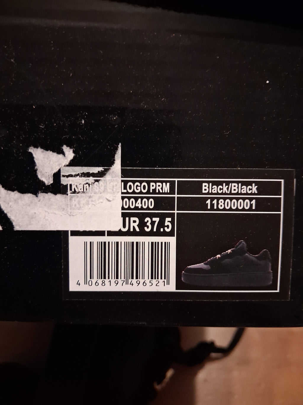 Karl Kani 89 Up Logo Prm black (37.5)