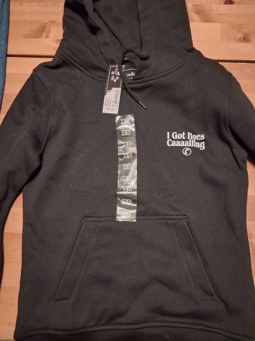 Mister tee hoodie schwarz XS