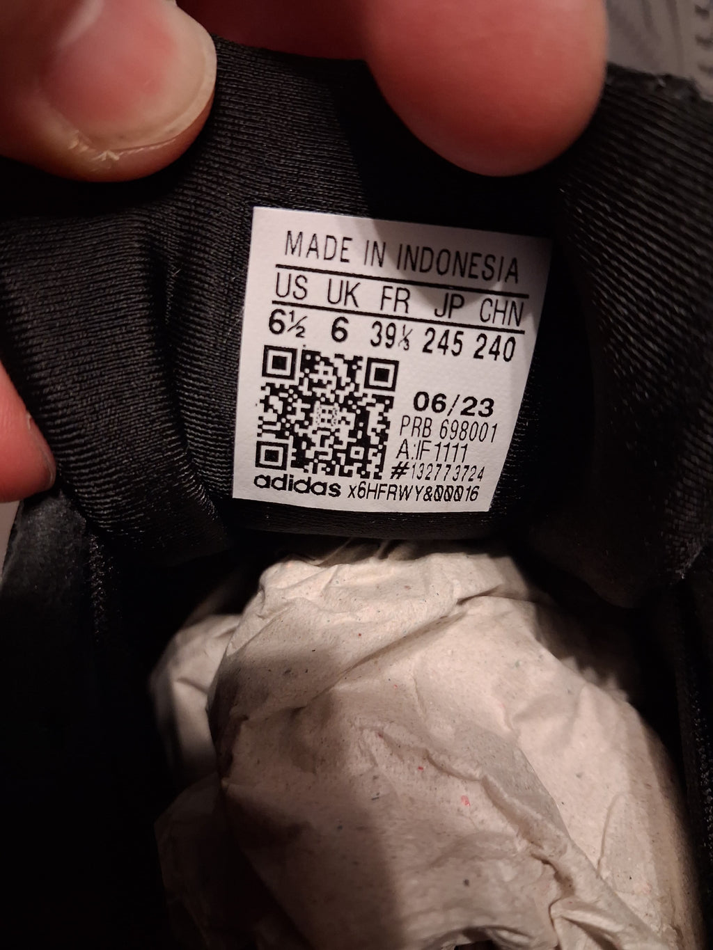 adidas Predator XLG - Lifestyle Version black (39 1/3)((IF1111)