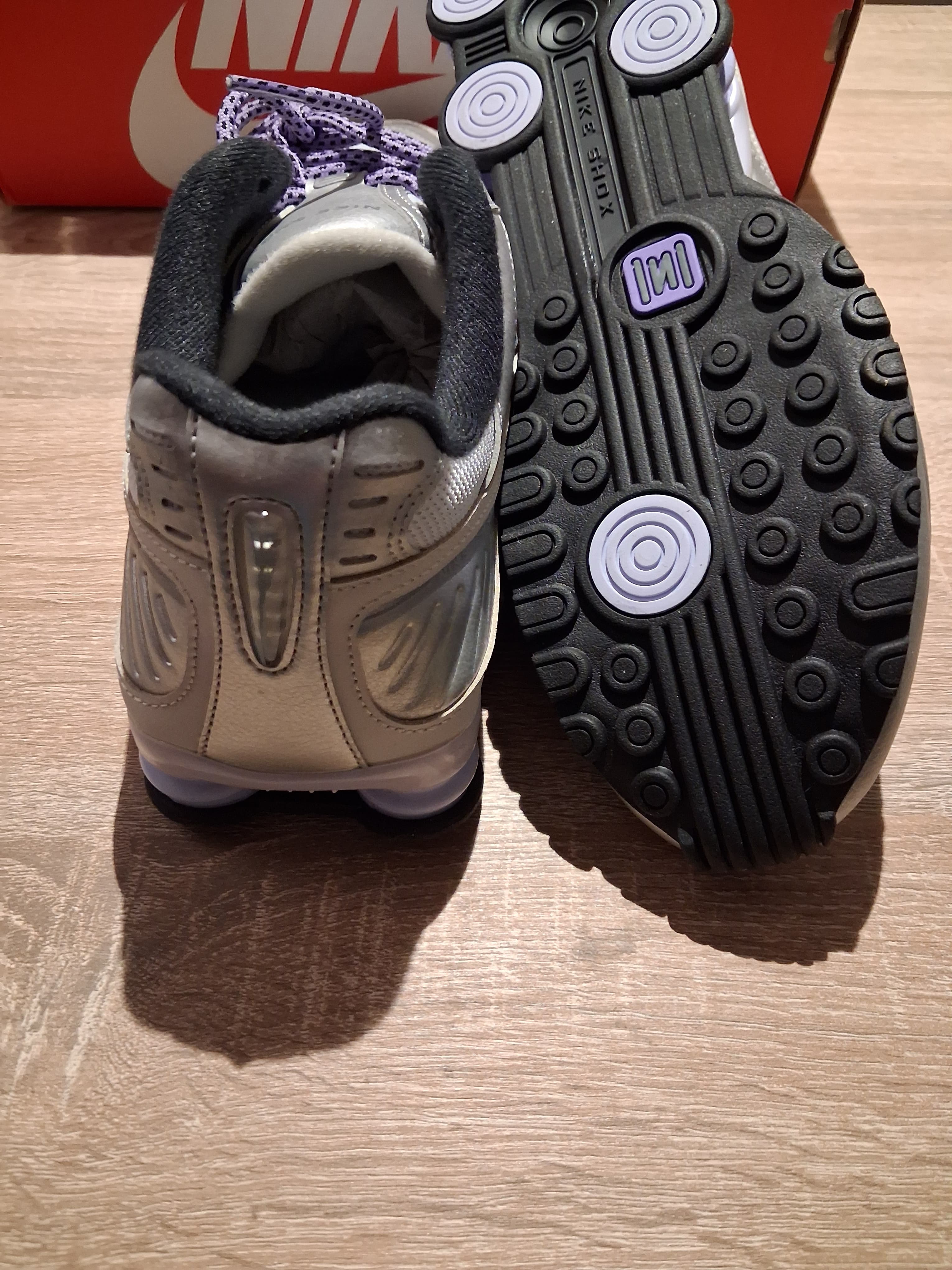 Nike Shox Enigma Metallic Silver / Cool Grey (42)(CT3450-001)