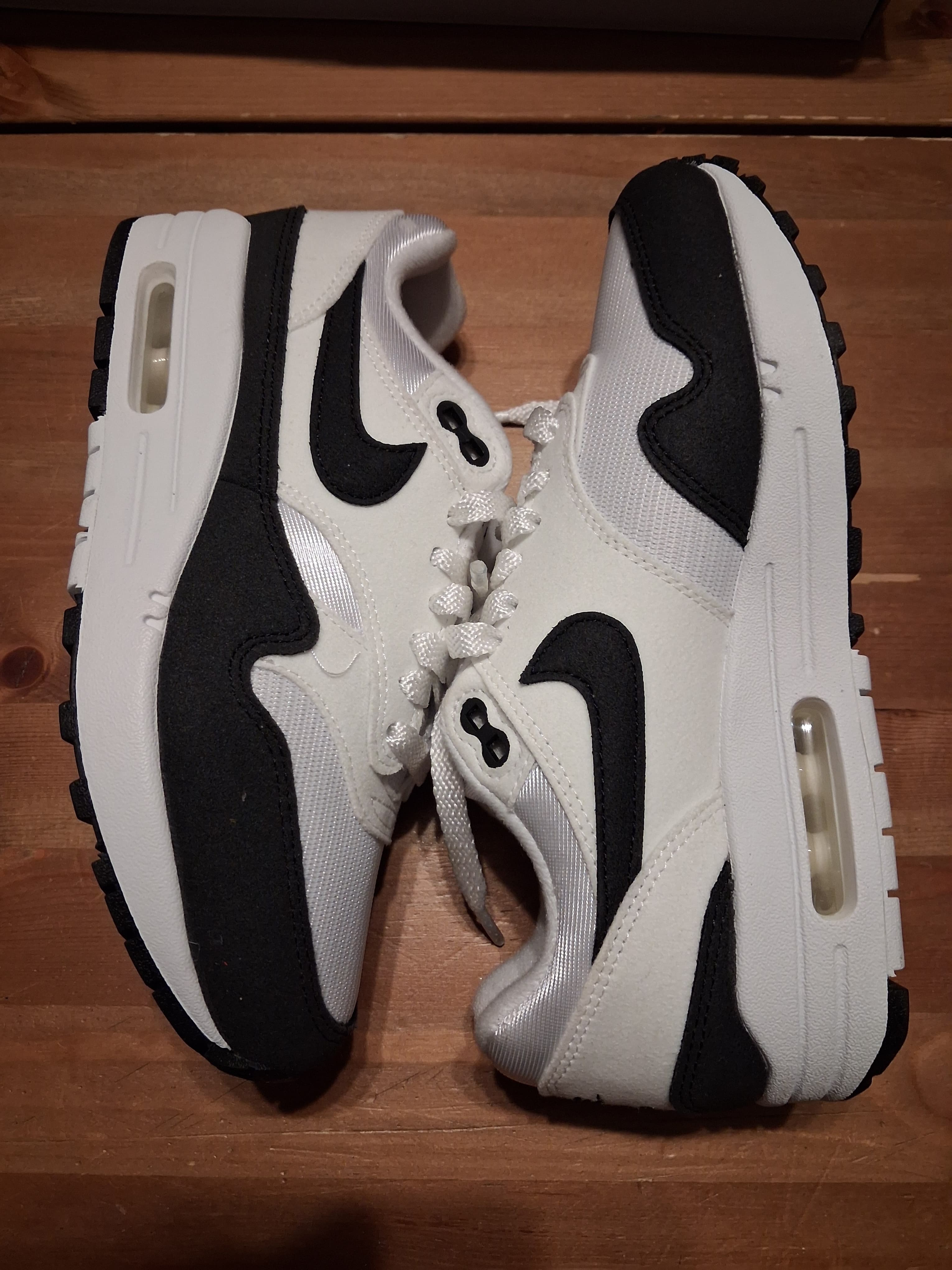 nike air max 1 white/black-summit white (36.5 +37.5)(dz2628102)