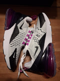 nike Air max 270 white/black - fuchisa dream (37.5)(AH6789 113)