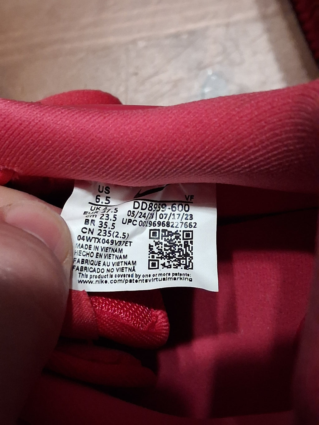 nike air Force 1 07 fireberry/ fierce pink (37.5)(dd8959 600)