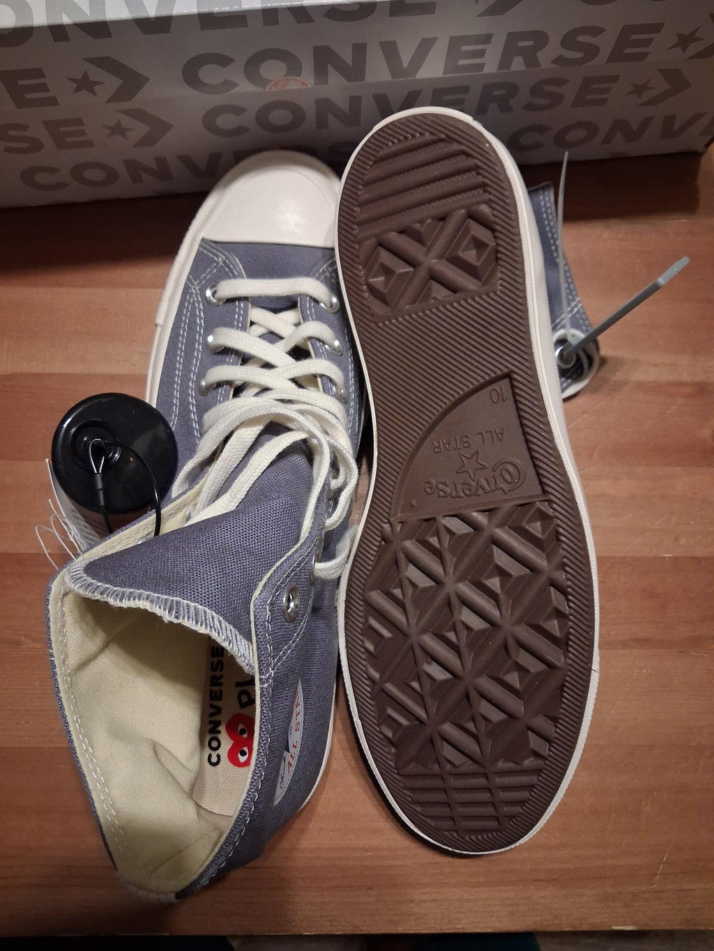Converse Chuck Taylor All Star 70 Hi x COMME des GARÇONS PLAY(44)(171847C)