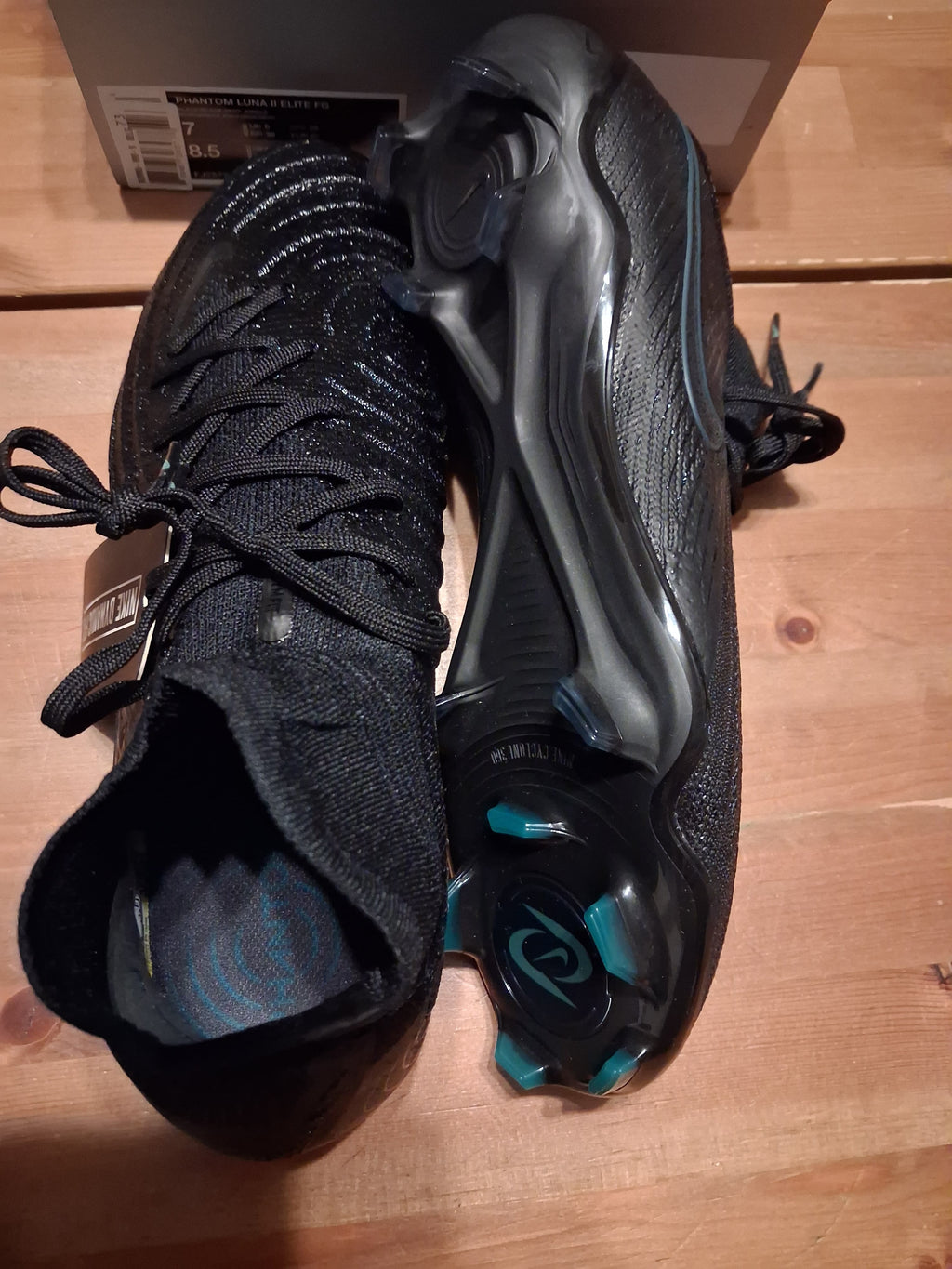 Nike phantom luna 2 Elite fg black deep jungle (40)(fj2572 002)